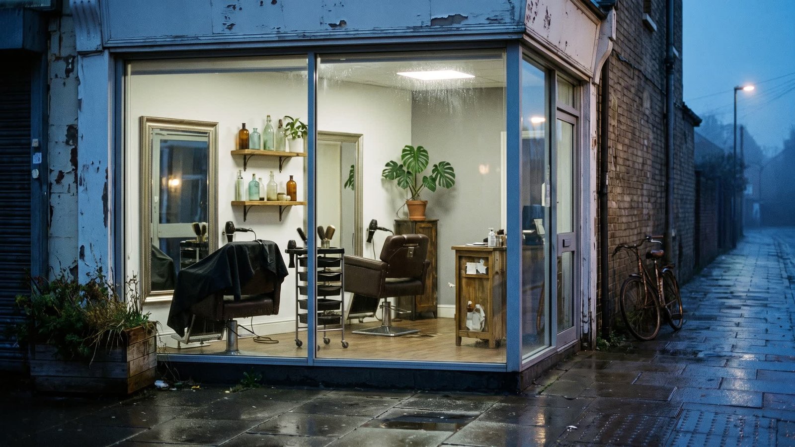 Salon wieczorem